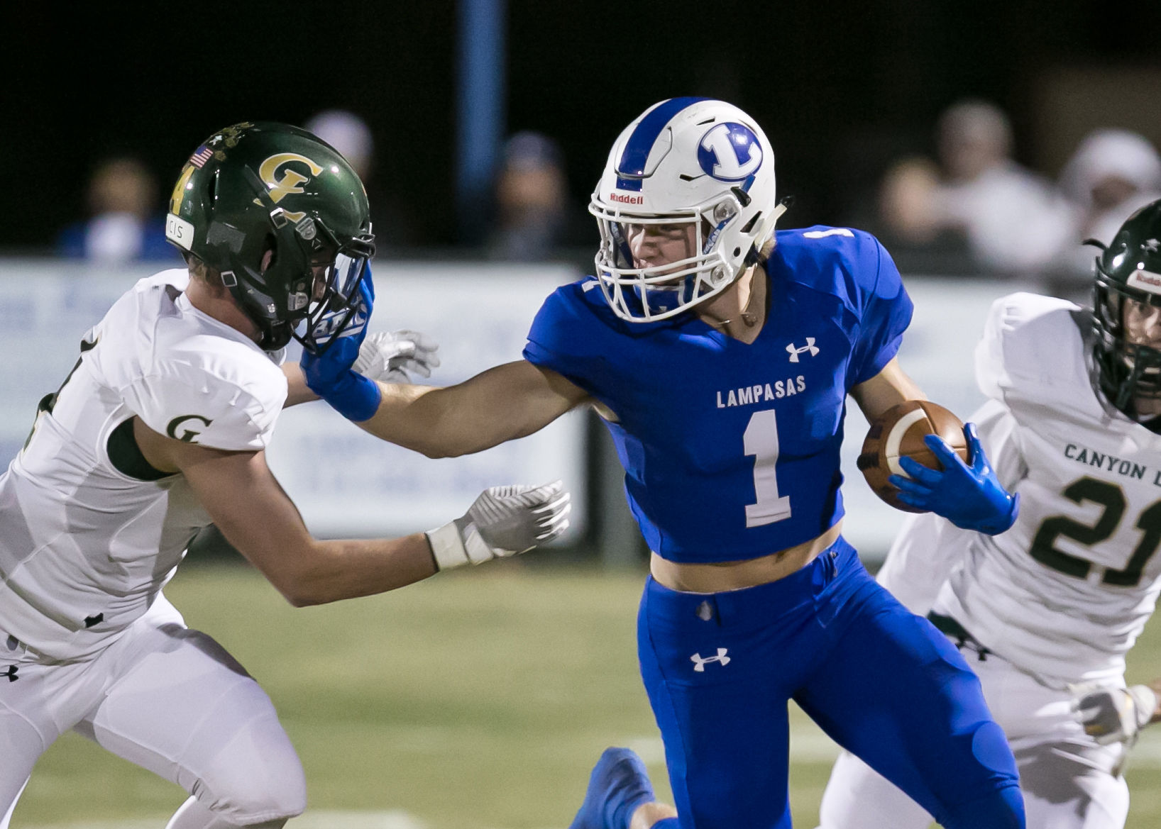 Canyon Lake vs. Lampasas Football